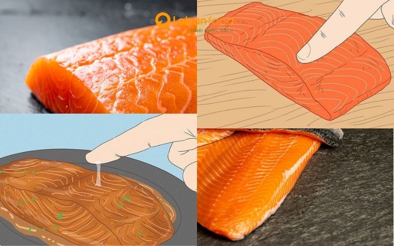 cá hồi phi lê nướng​