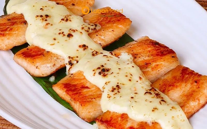 cá hồi phi lê nướng​