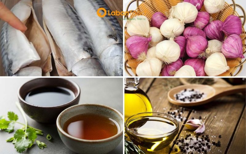 cá nục nướng kho mật mía