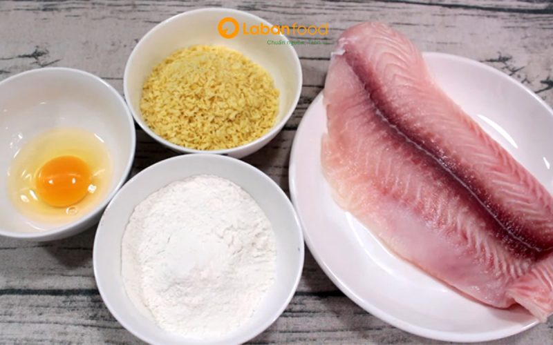 cách chiên cá basa phi lê​