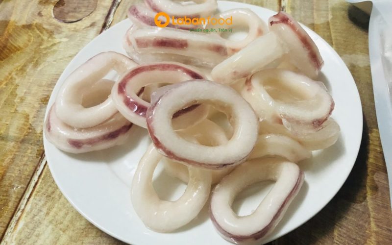 mực vòng đông lạnh làm món gì