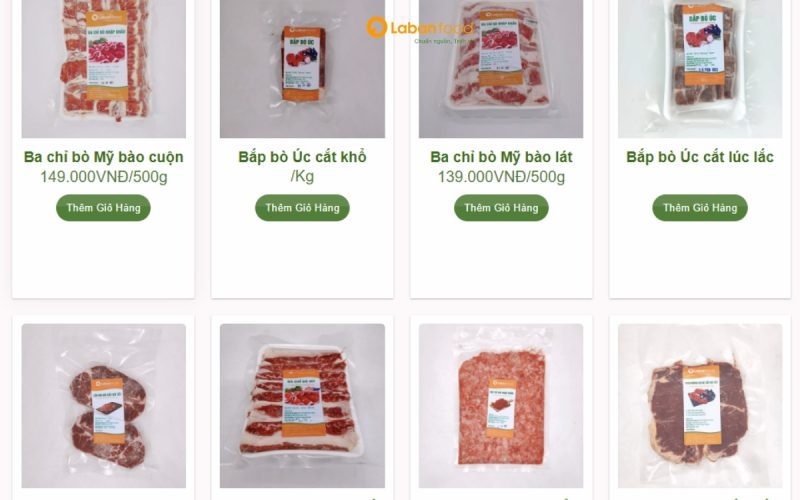 thủ tục nhập khẩu thịt bò đông lạnh