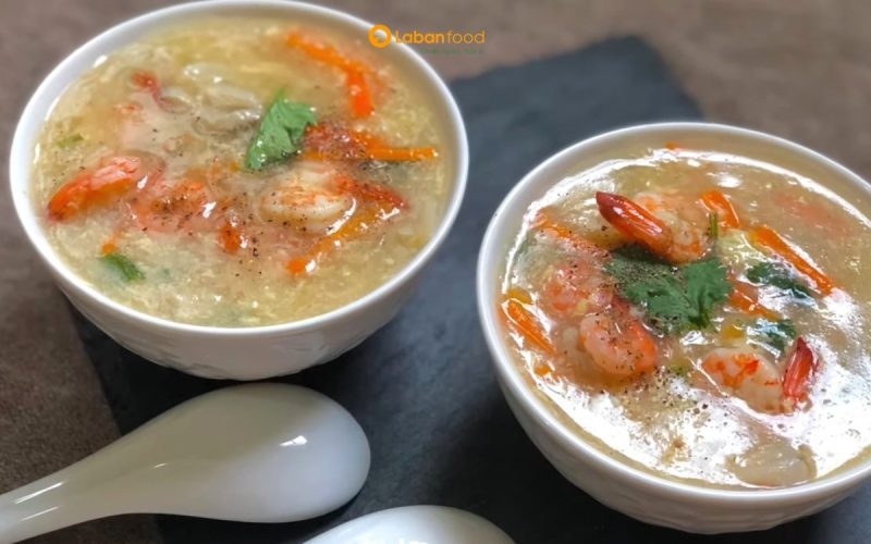 tôm nấu chung với thịt bò được không
