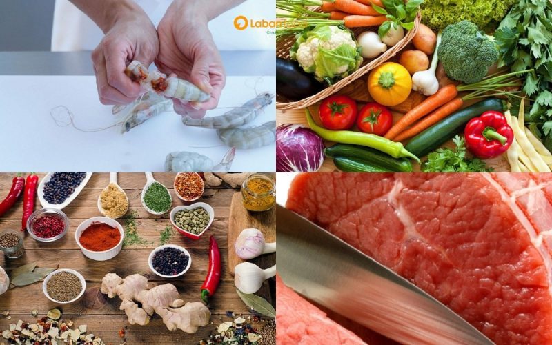 tôm nấu chung với thịt bò được không