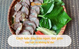 cách luộc bắp trâu ngon