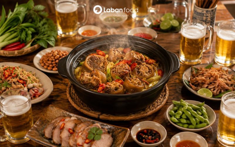 đuôi trâu nấu món gì