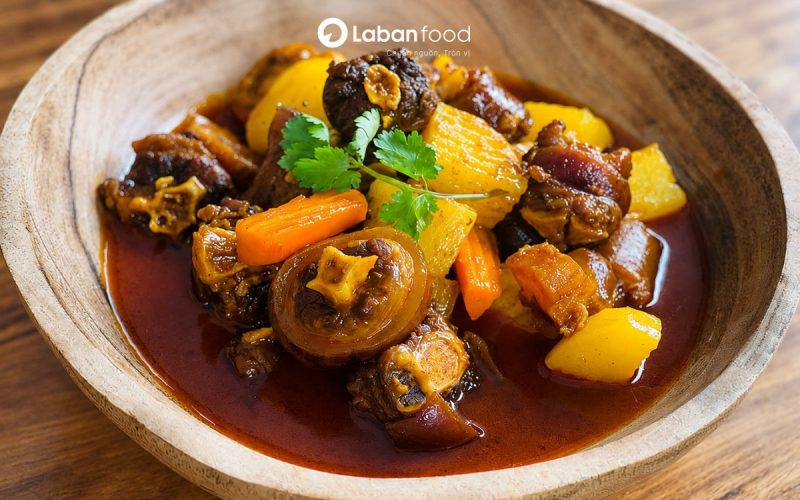 đuôi trâu nấu món gì