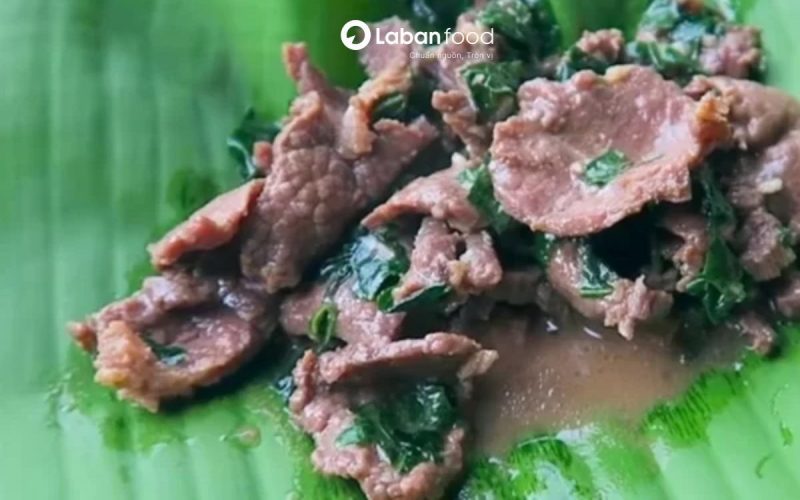 thịt trâu xào gì ngon