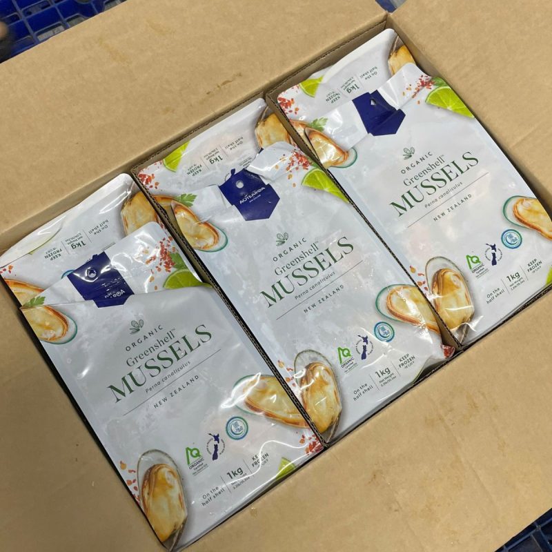 Vẹm xanh New Zealand đông lạnh