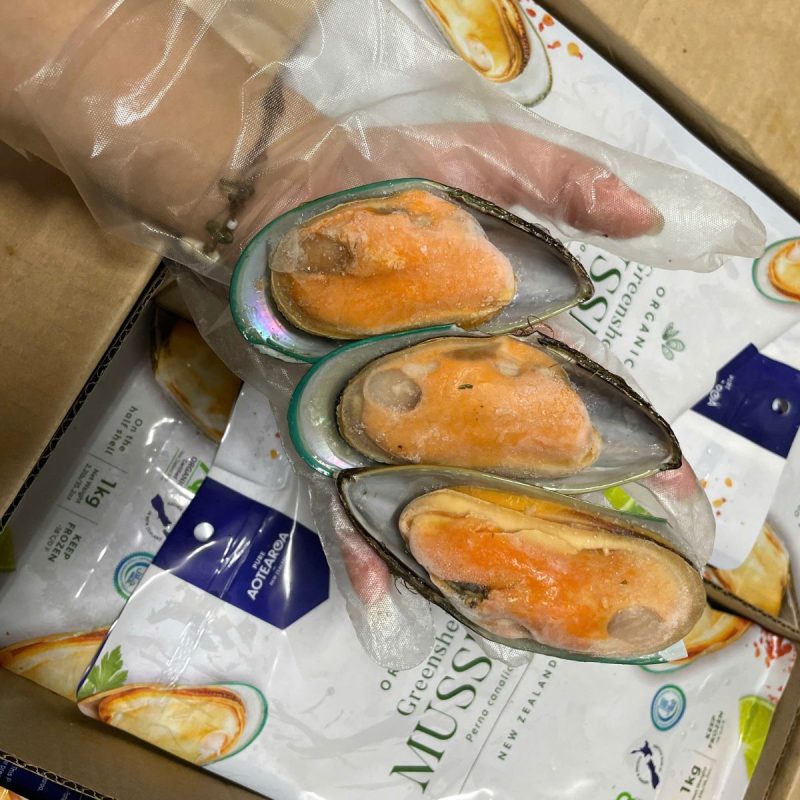 Vẹm xanh New Zealand đông lạnh
