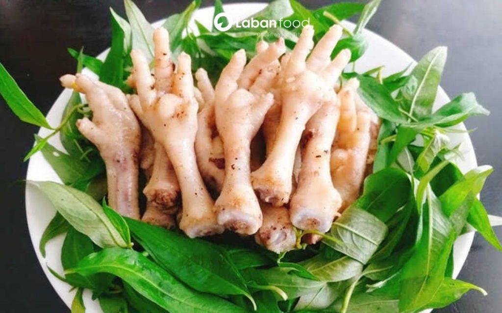 cách luộc chân gà ngon
