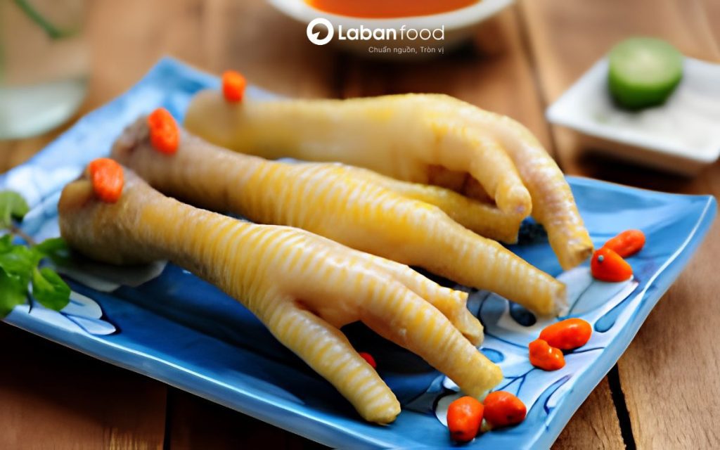 cách luộc chân gà ngon