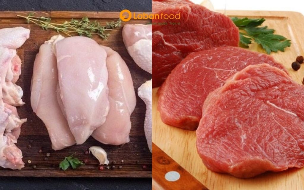Thịt gà và thịt bò có kỵ nhau không?