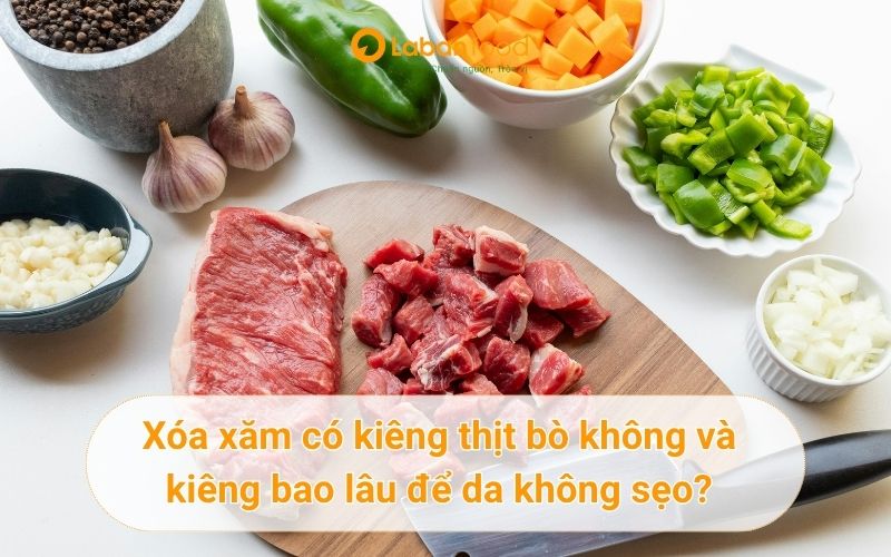 Xoá xăm có kiêng thịt bò không? Thời điểm hợp lý để ăn lại