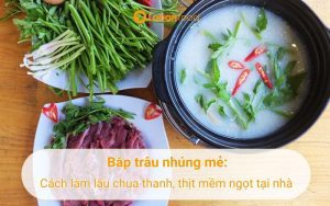 bắp trâu nhúng mẻ