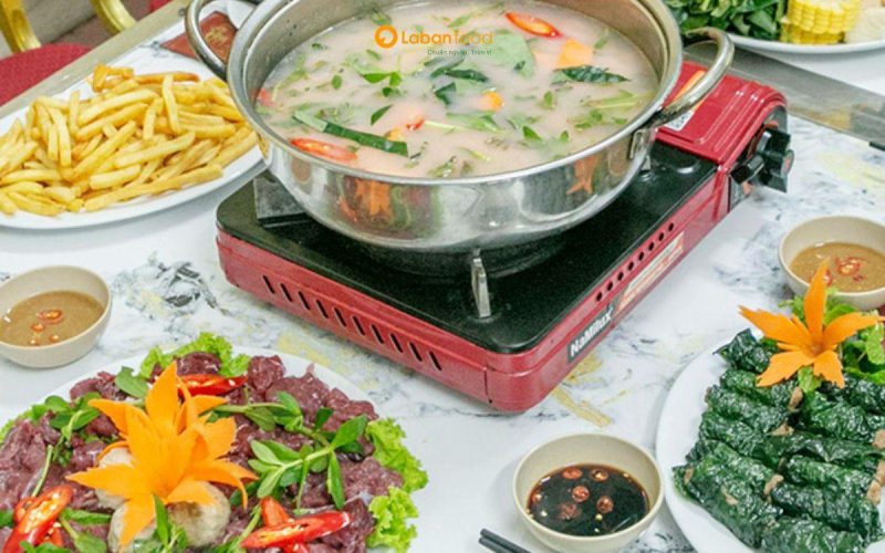 bắp trâu nhúng mẻ