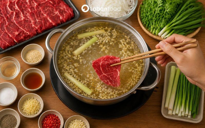 Kỹ thuật trần thịt đúng chuẩn cách làm bắp trâu trần