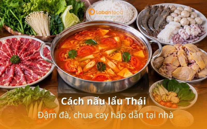cách nấu lẩu thái