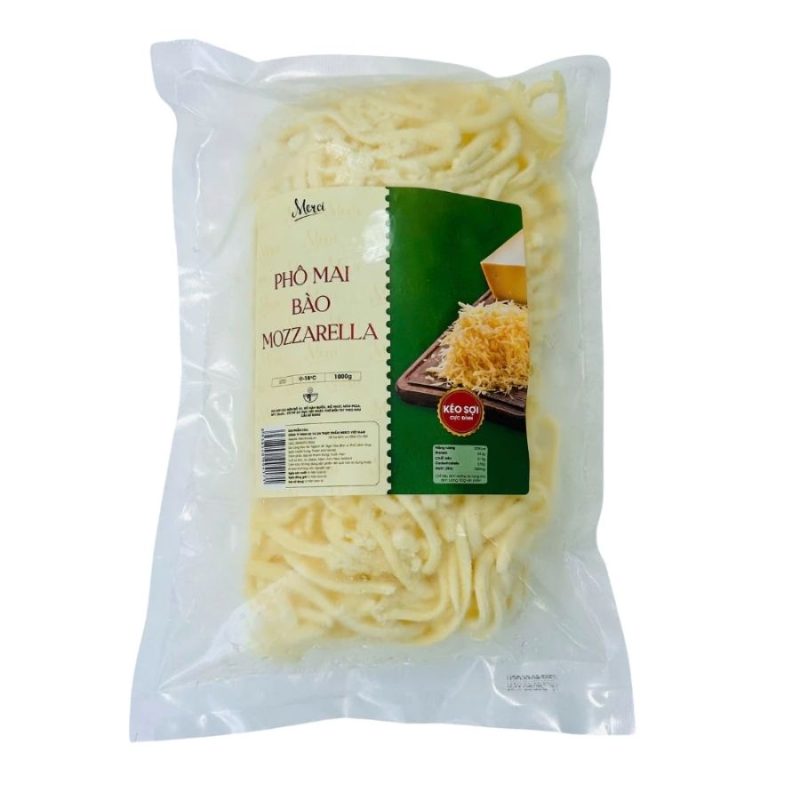 Phô mai bào Mozzarella Merci 200g