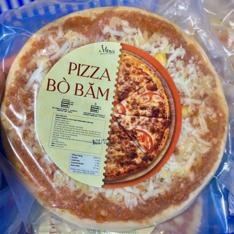Pizza Bò size 14cm Merci 160g