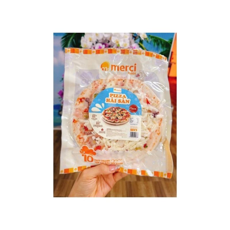 Pizza Hải Sản size 14cm Merci 160g